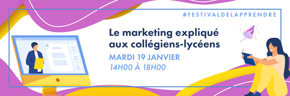 festival de l'apprendre : atelier marketing 